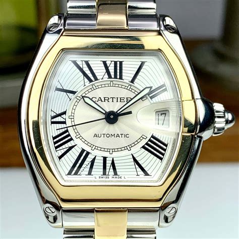 cartier roadster watch links|cartier roadster watch men's.